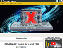 Tablet Screenshot of guinxu.com
